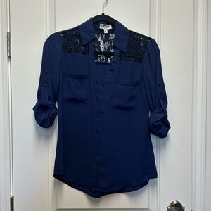 Express portofino button down slim shirt size XS